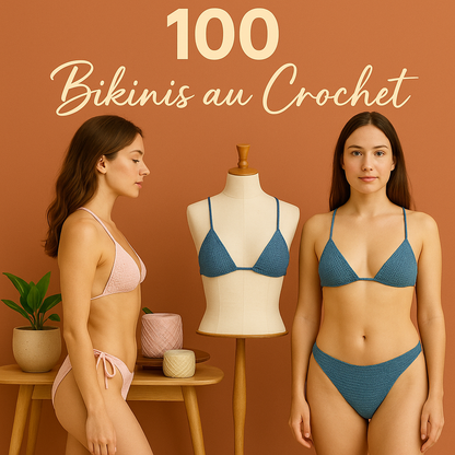 100 Modèles de Bikinis au Crochet