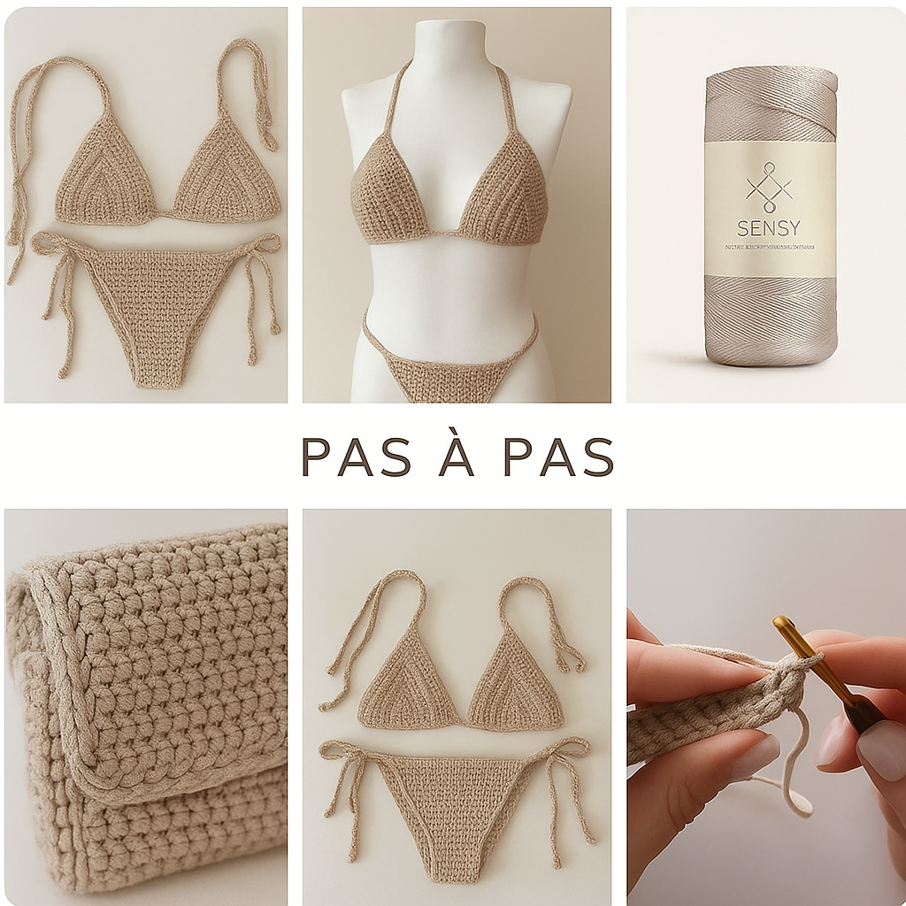 100 Modèles de Bikinis au Crochet