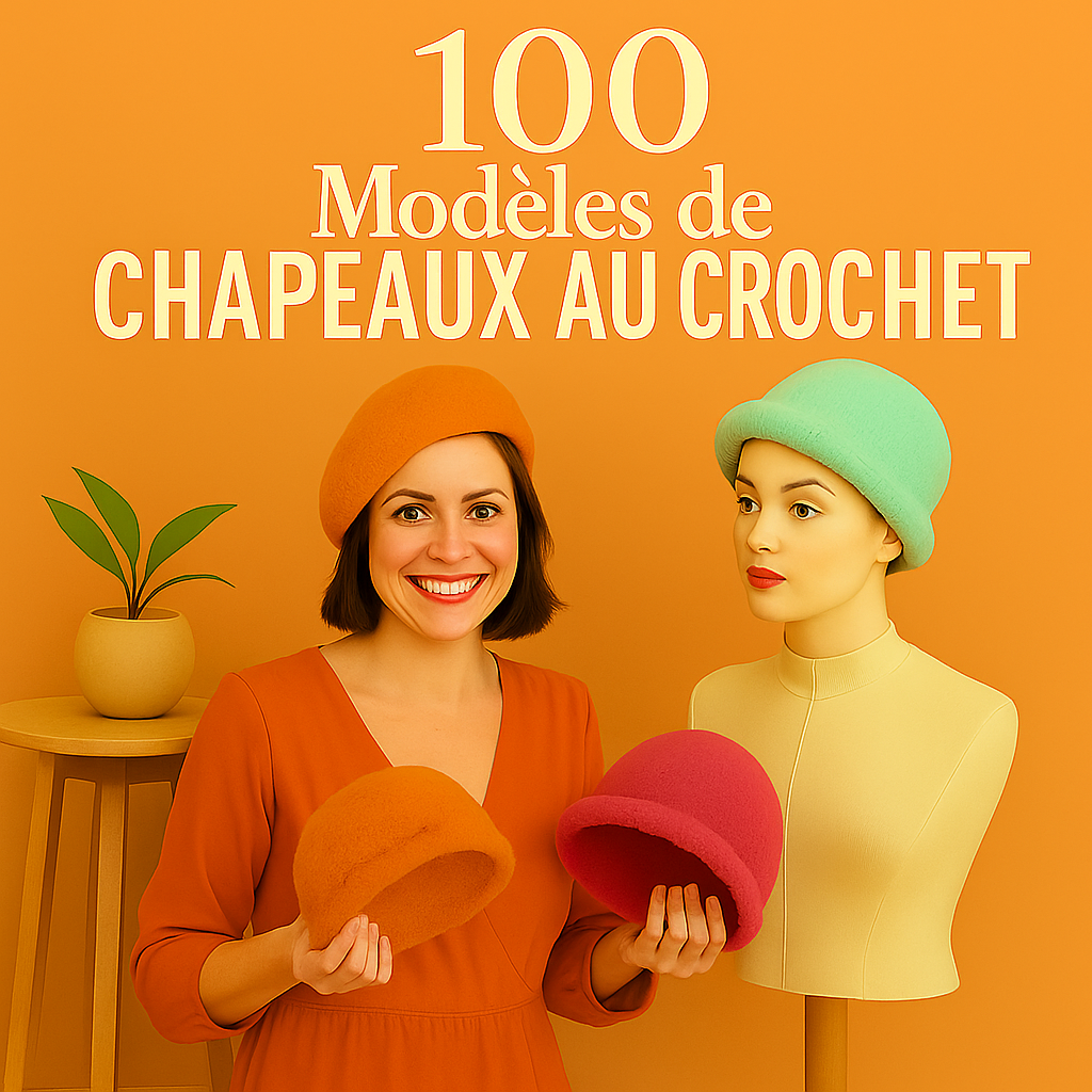 100 modèle de chapeaux au crochet