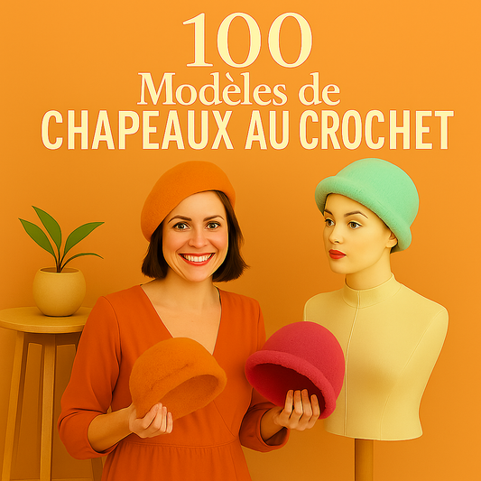 100 modèle de chapeaux au crochet