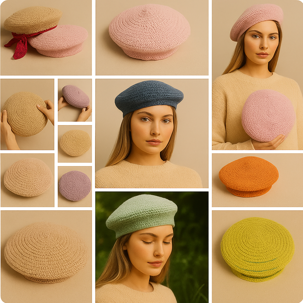 100 modèle de chapeaux au crochet