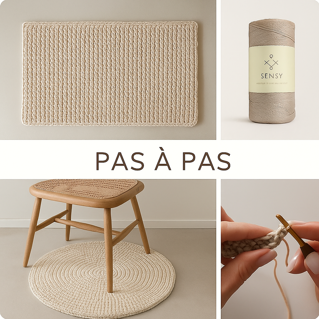 100 Modèles de tapis au crochet