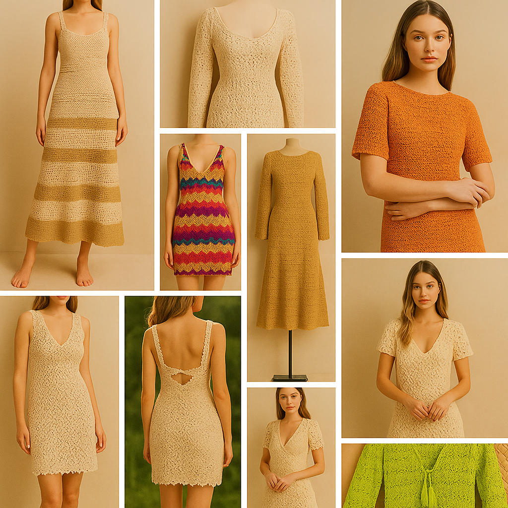 100 Modèles de robes au crochet