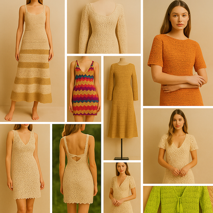 100 Modèles de robes au crochet