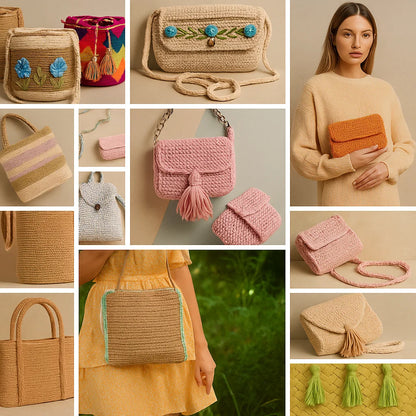 150 Modèles de Sacs à Main en Crochet